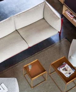 HAY Tray table large rectangular, toffee