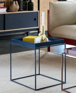 HAY Tray table medium square, deep blue