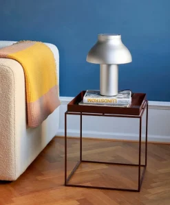 HAY Tray table medium square, chocolate