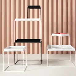 HAY Tray table medium square, black