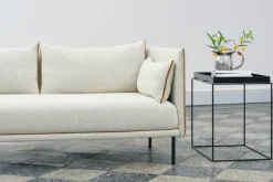 HAY Tray table rectangular, black