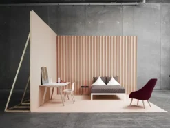 HAY Tray table small square, black