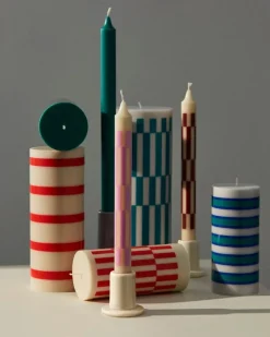 HAY Tube candleholder, S, off-white
