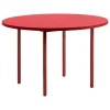 HAY Two-Colour table, 120 cm, maroon red - red