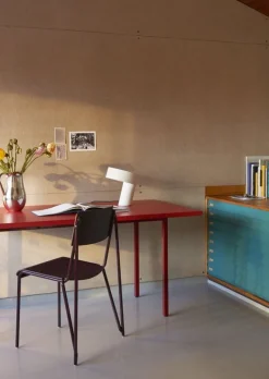 HAY Two-Colour table, 240 x 90 cm, maroon red - red