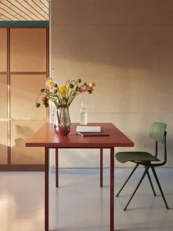 HAY Two-Colour table, 240 x 90 cm, maroon red - red