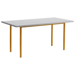 HAY Two-Colour table, 160 x 82 cm, ochre - light grey
