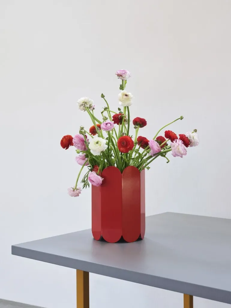 HAY Two-Colour table, 240 x 90 cm, ochre - light grey