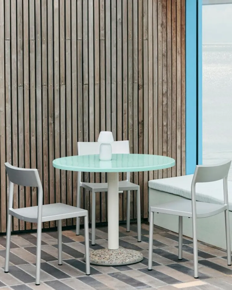 HAY Type chair, silver grey