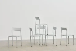 HAY Type chair, silver grey
