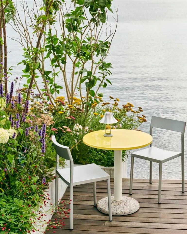 HAY Type chair, silver grey