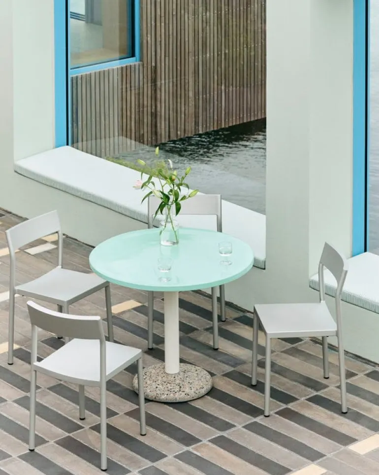 HAY Type chair, silver grey