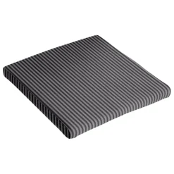 HAY Type seat cushion for chair, grey black stripe