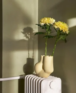 HAY W&S Chubby vase, soft yellow