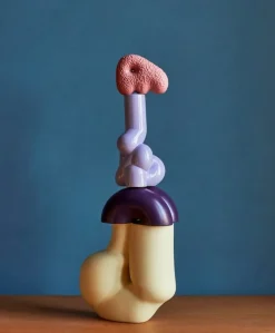 HAY W&S Chubby vase, soft yellow