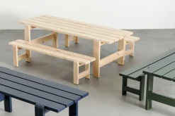 HAY Weekday bench, 190 x 32 cm, lacquered pinewood