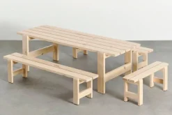 HAY Weekday bench, 190 x 32 cm, lacquered pinewood