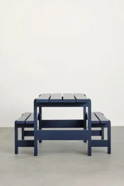 HAY Weekday bench, 140 x 23 cm, steel blue