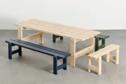 HAY Weekday bench, 190 x 32 cm, olive