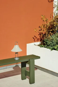 HAY Weekday bench, 190 x 32 cm, olive