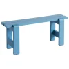 HAY Weekday bench, 111 x 23 cm, azure blue