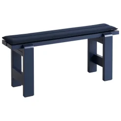 HAY Weekday seat cushion for bench, 111 x 23 cm, dark blue