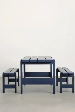 HAY Weekday table, 180 x 66 cm, steel blue
