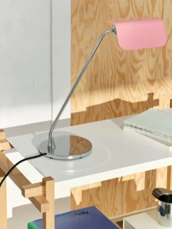 HAY Woody Column 2.0 shelf, low, soaped oak - almond white steel