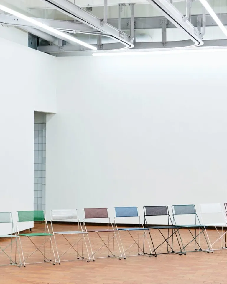 HAY X-Line chair, chalk white