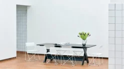 HAY X-Line chair, chalk white