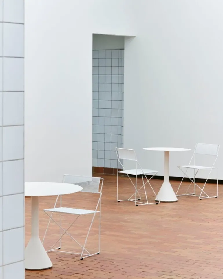 HAY X-Line chair, chalk white