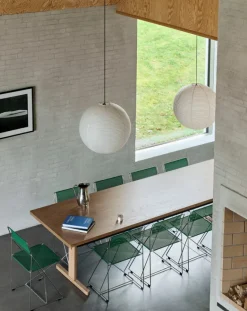 HAY X-Line chair, hot galvanized - leek green