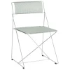 HAY X-Line chair, hot galvanized - pale linden