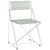 HAY X-Line chair, indoor, chromed - pale linden