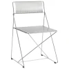 HAY X-Line chair, indoor, chromed - chromed