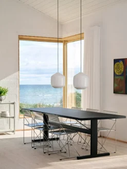 HAY X-Line chair, indoor, chromed - chromed