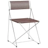 HAY X-Line chair, indoor, chromed - iron red
