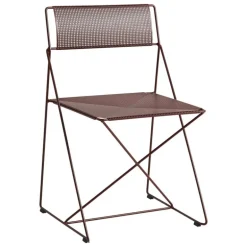 HAY X-Line chair, iron red