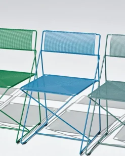 HAY X-Line chair, leek green