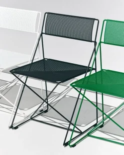 HAY X-Line chair, leek green