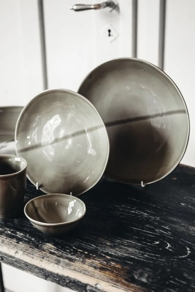 Heirol Smooth bowl, 12 cm, olive