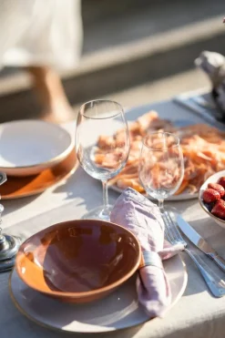 Heirol Smooth bowl, 19 cm, terracotta