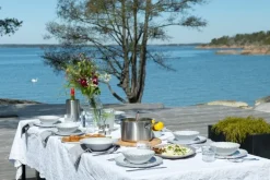 Heirol Smooth pasta plate, 25 cm, stone