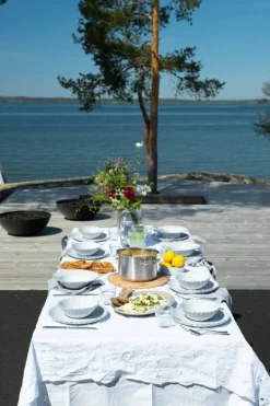 Heirol Smooth pasta plate, 25 cm, stone