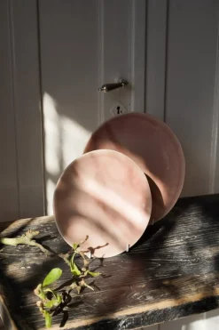 Heirol Smooth plate, 23 cm, rose