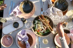 Heirol Smooth plate, 28 cm, terracotta