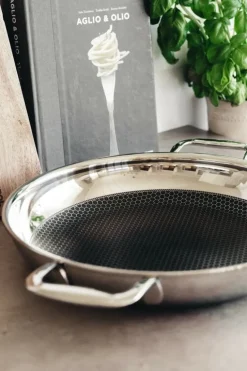 Heirol Steelsafe Pro serving/frying pan, 28 cm