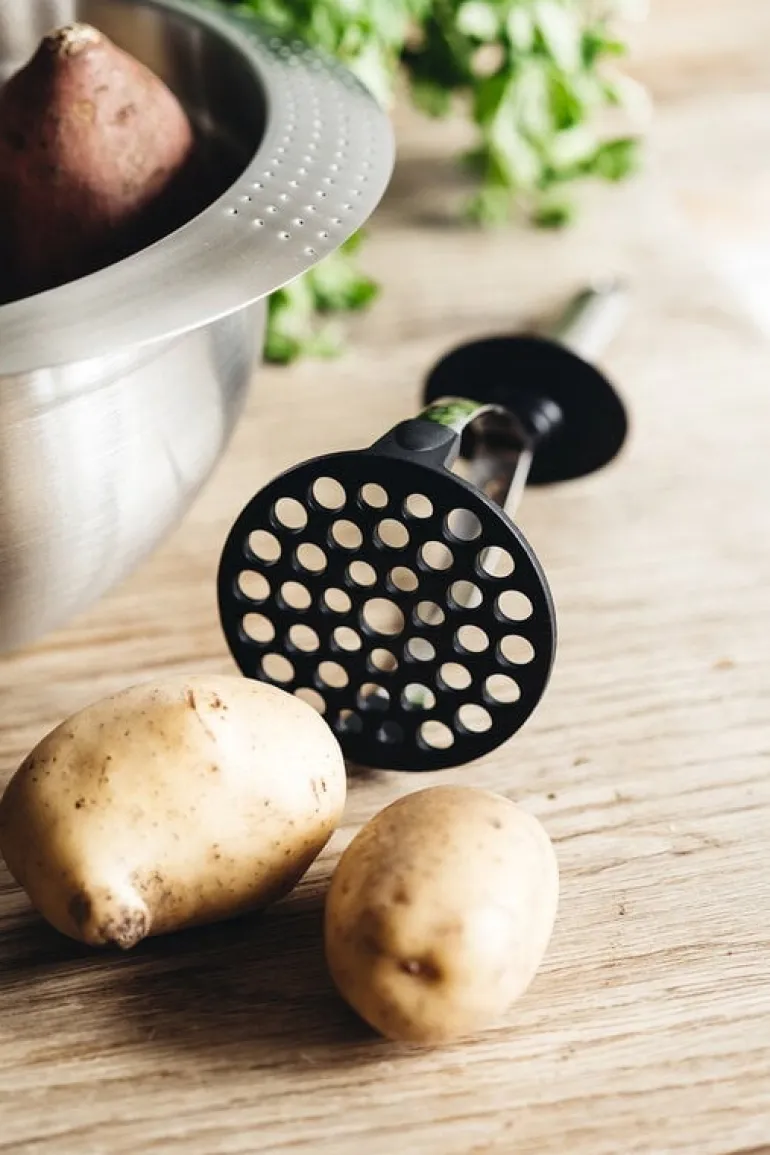 Heirol Steely potato masher, 28 cm