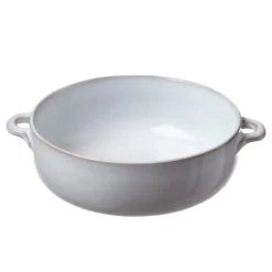 Heirol Svelte bowl with handles, 15 cm, stone