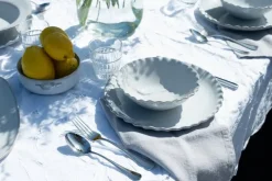 Heirol Svelte bowl with handles, 12 cm, stone